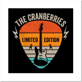 Vintage Cranberries Name Guitar Pick Limited Edition Birthday Posters and Art